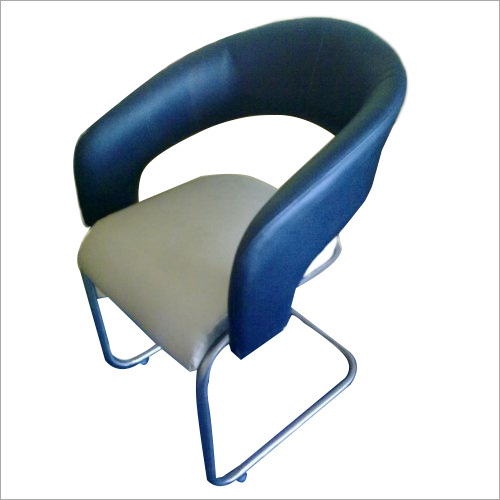 Blue Cushion Cafe Chair