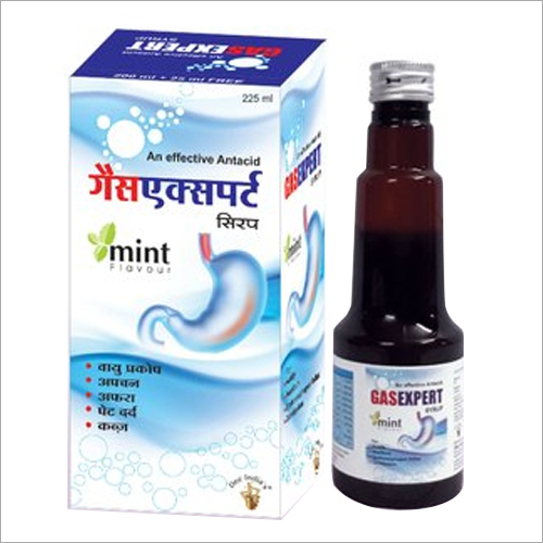 225 ml Mint Flavour Gas Expert Syrup