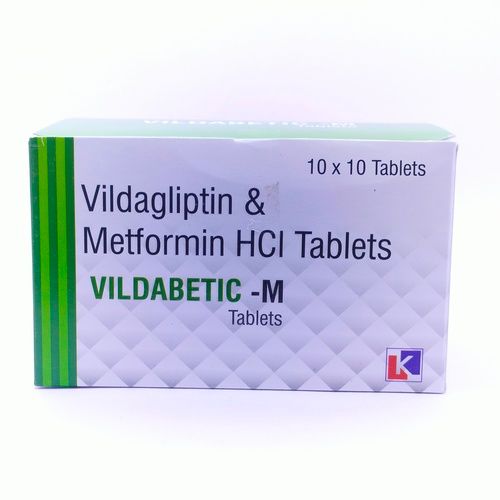 Vildagliptine and Metformin Hydrochloride Tablet