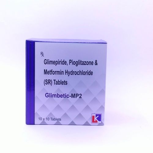 Glimeperide and Metformin and Pioglitazone Tab