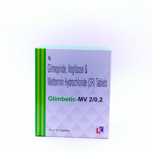 Glimeperide and Metformin and Voglibose Tablet