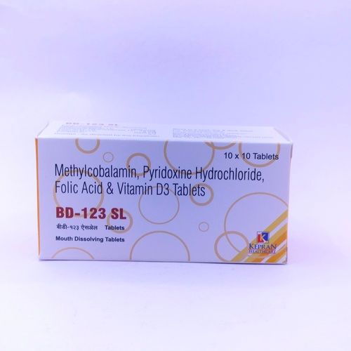 Methyl cobalamine and Vitamin D3 and Folic Acid Pyridoxine tablet