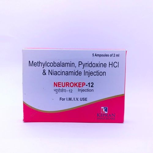 Methyl cobalamine and Pyridoxine and Nicotinamide injection