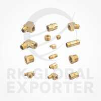 Brass Compression Fitting - Material: Steel