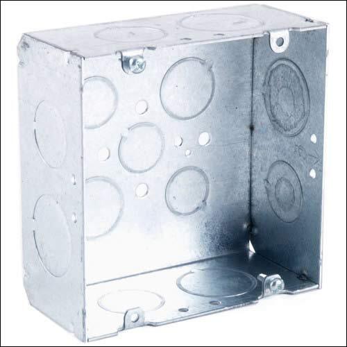 Silver Gi Metal Modular Box