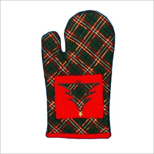 Fancy Yarn Dyed Oven Mitt
