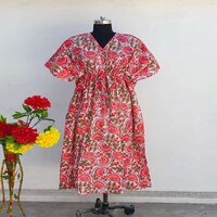 LONG COTTON KAFTAN