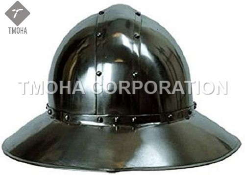 Medieval Armor Helmet Helmet Knight Helmet Crusader Helmet Ancient Helmet Kettle Hat AH0165