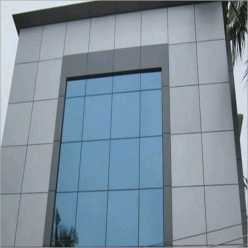 ACP Cladding With Structure Glazing