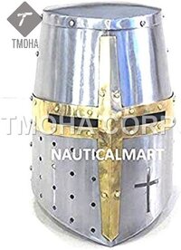 Medieval Armor Helmet Helmet Knight Helmet Crusader Helmet Ancient Helmet Crusader Helmet AH0173