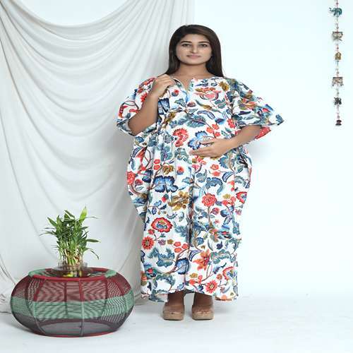 LONG MATERNITY KAFTAN