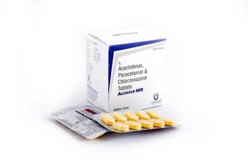 ACECLOFENAC PARACETAMOL CHOLZOXAZONE