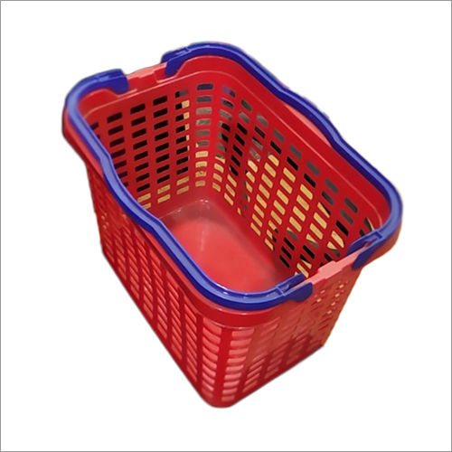 Durable Plastic Shopping Basket