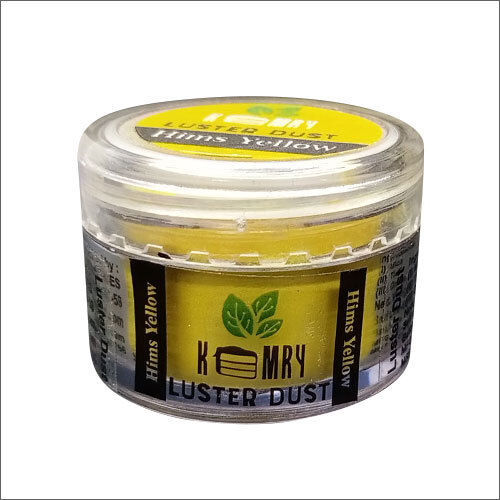 Kemry Yellow Luster Dust