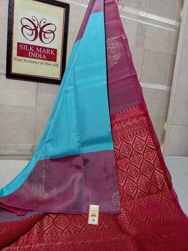 turning borde kanjivaram soft silk