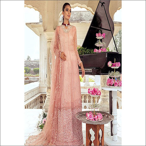 Pakistani Mushq Hawa Mahal Chiffon Suit
