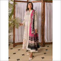 Pakistani Zaha Lawn Luxury Suit