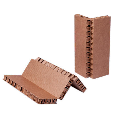Corrugated Packaging Boxes Brown Paper Honeycomb Corner Protectors