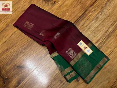 pure kanchipuram soft silk new butta concept