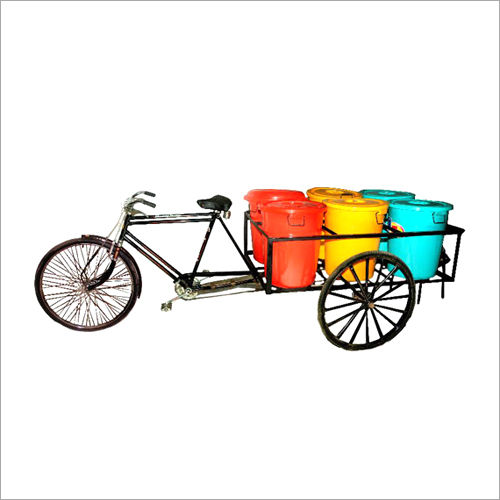 Complete Garbage Rickshaw