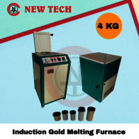 4 Kg Induction Gold Melting Furnace