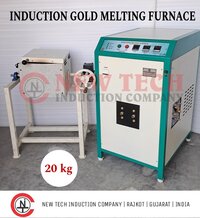 20 kg Induction Gold Melting Furnace with Tilting Unit