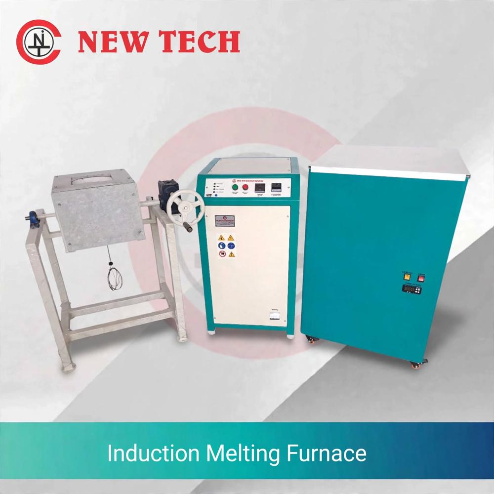 Induction Melting Furnace For Gold Silver Brass Copper