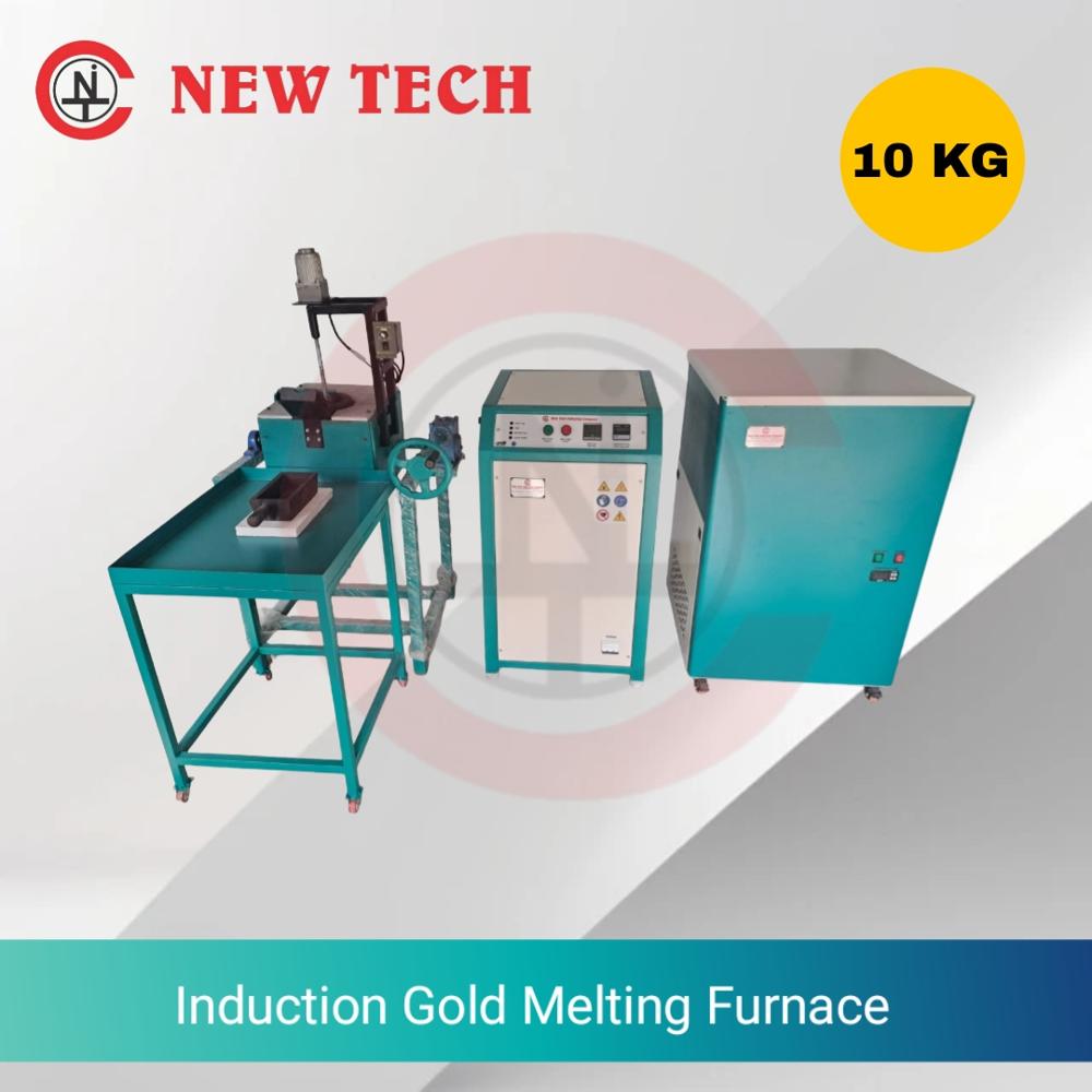 Induction Gold Melting Furnace 10 kg
