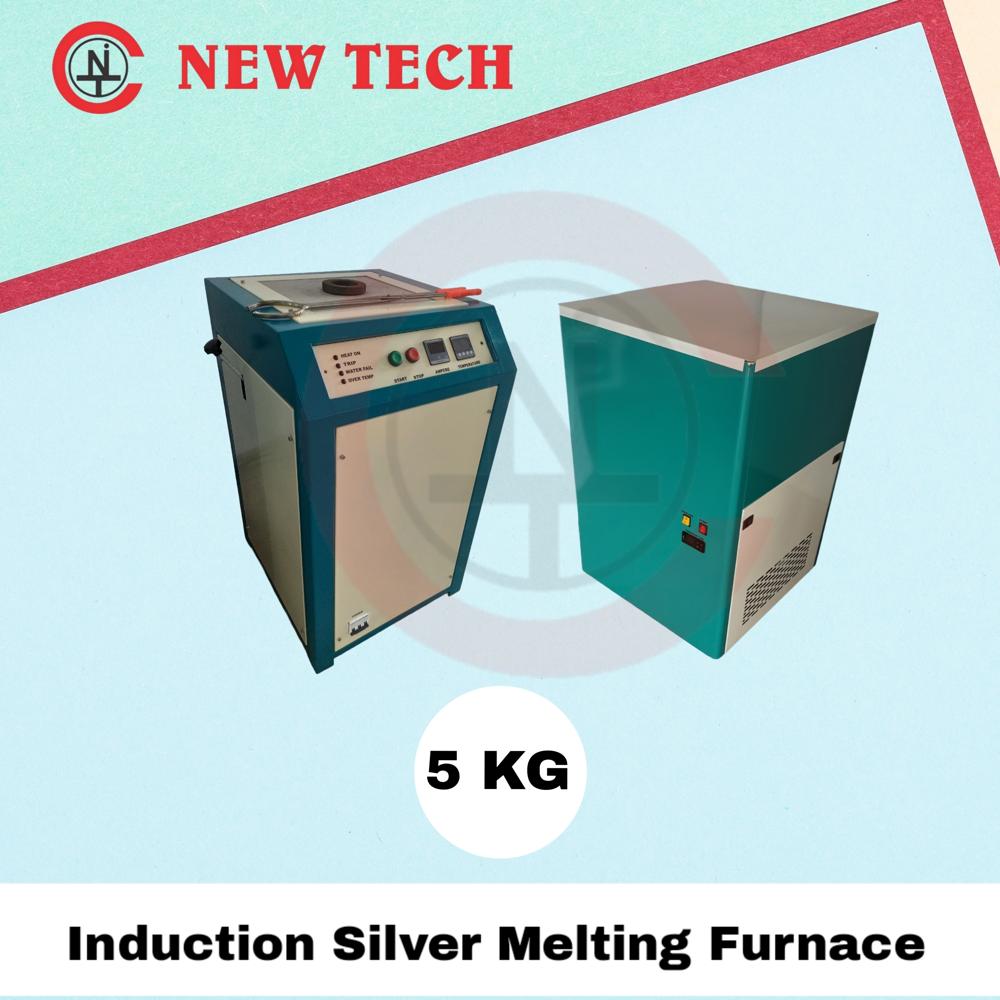 Silver Melting Induction Furnace 5 Kg