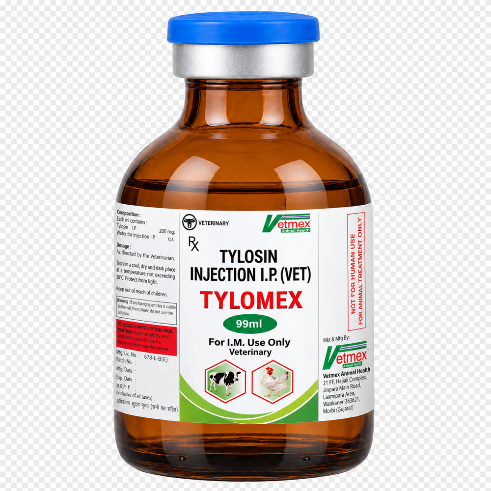 Tylosin 20% Injection - Macrolide Antibiotic