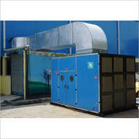 Double Skin Air Handling Unit - Color: Silver/blue