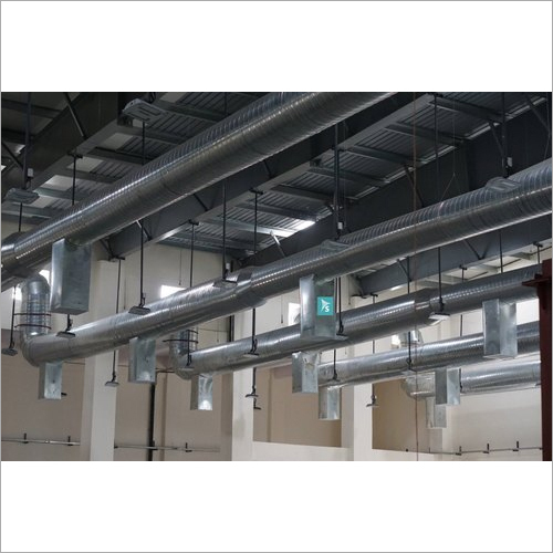 Industrial Galvanized Iron Spiral Duct System