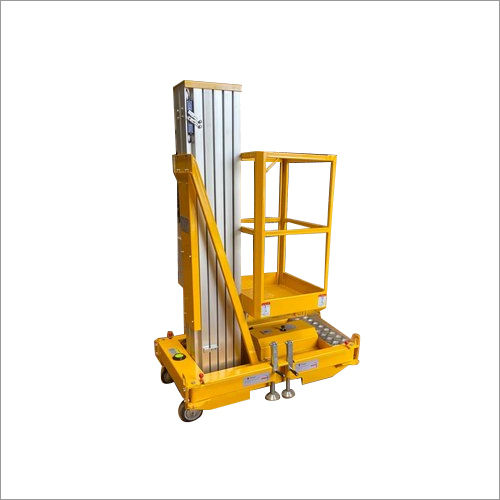 Durable Single Mast Aerial Work Hydraulic Lift