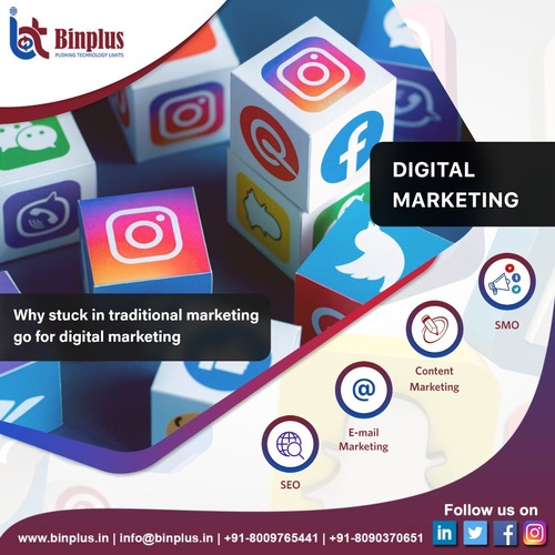 Digital Marketing Solution Services By BINPLUS TECHNOLOGIES PRIVATE LIMITED