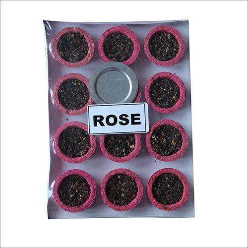 Eco-Friendly Rose Sambrani Dhoop Cup