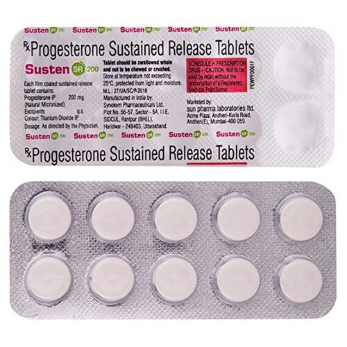 Progesterone Sustained Release Tablets