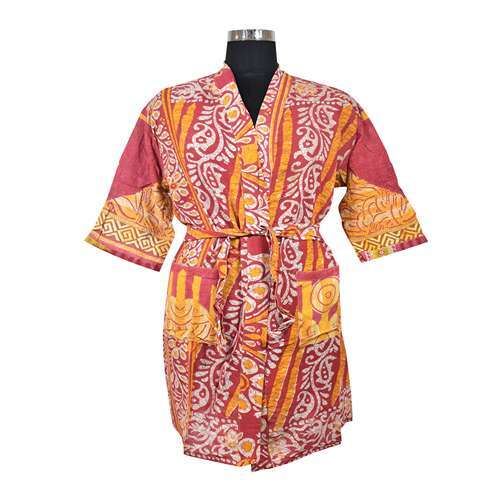 OLD SAREE COTTON KIMONO