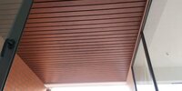 84C Wood Coated Metal False Ceiling