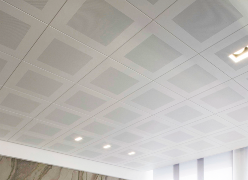 Coated Metal False Ceiling