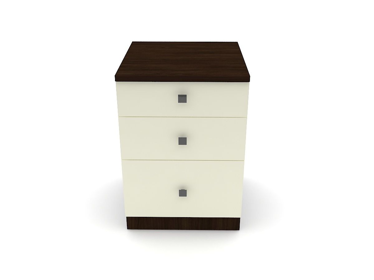 Office Pedestal with 3 Drawers