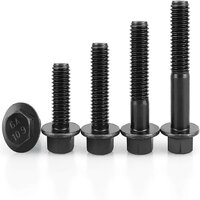Industrial Half Thread Hex Bolt - Half Thread, Grade 4.8, Color: Black, Golden, Silver | Standard Ist, Round Head Type, Industrial Fasteners