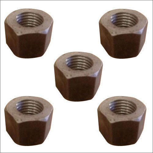 MS Metallic Grey Hex Nut