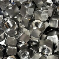 Industrial Hex Nut - Stainless Steel, Customized Size, Metallic Grey | Used With Anchor Shackles, Bolts, Screws, Prevents Tension And Movement