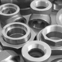 Forged Fitting Hex Nut - Mild Steel, Customized Size, Metallic Grey | Used For Connecting Metal & Wood Components, High Dimensional Accuracy, Durable