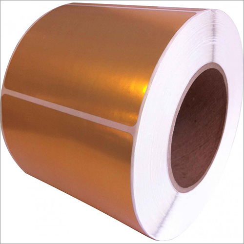 laminated Gold BOPP rolls and paunches