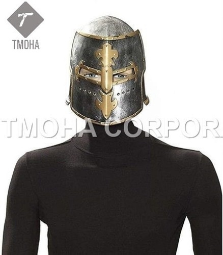 Medieval Armor Helmet Helmet Knight Helmet Crusader Helmet Ancient Helmet Barbuta Helmet AH0198