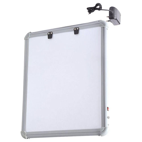 X-Ray View Box - Aluminum, 14 x 17 Inches | AC Adapter, 1000 Lux Brightness, LED Light Source