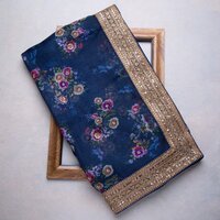 Saree Heavy Khadi Organza Silk