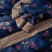 Saree Heavy Khadi Organza Silk