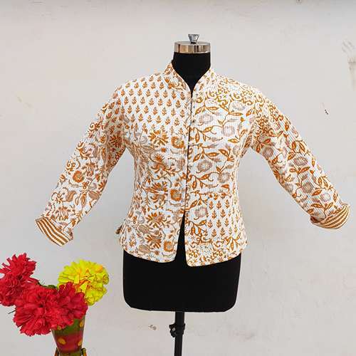 HANDBLOCK QUILLT JACKET